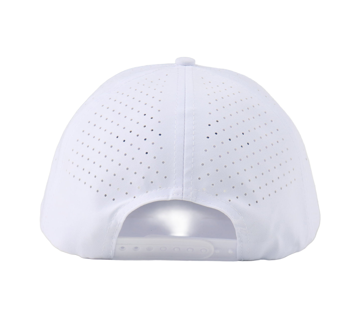 The White Caps Performance Hat (white with red/whit/blue rope)