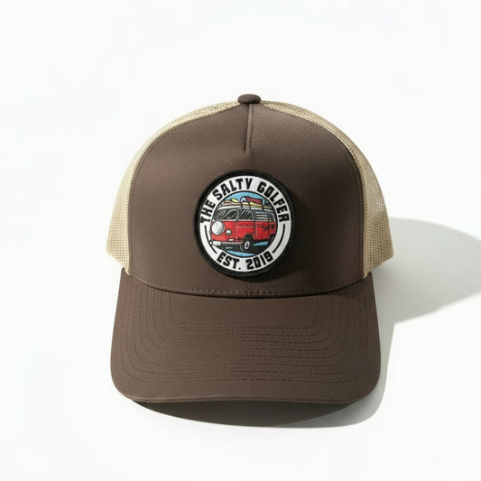 SG-112 Hippie G Patch Hat (Brown)