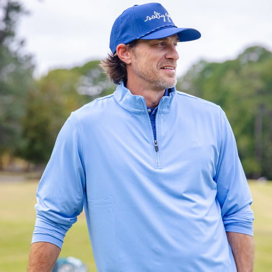 Low Country Quarter Zip (NC Blue)