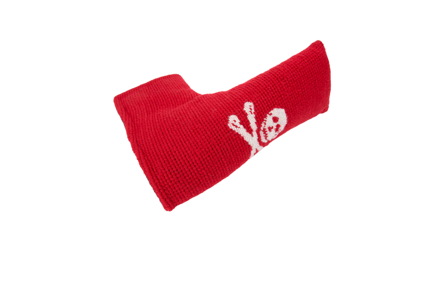 Jolly Roger Red Needlepoint Blade Putter Cover