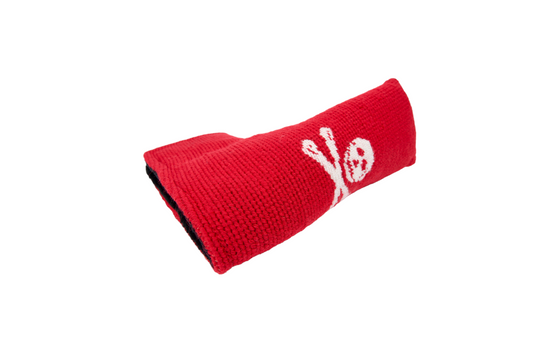 Jolly Roger Red Needlepoint Blade Putter Cover
