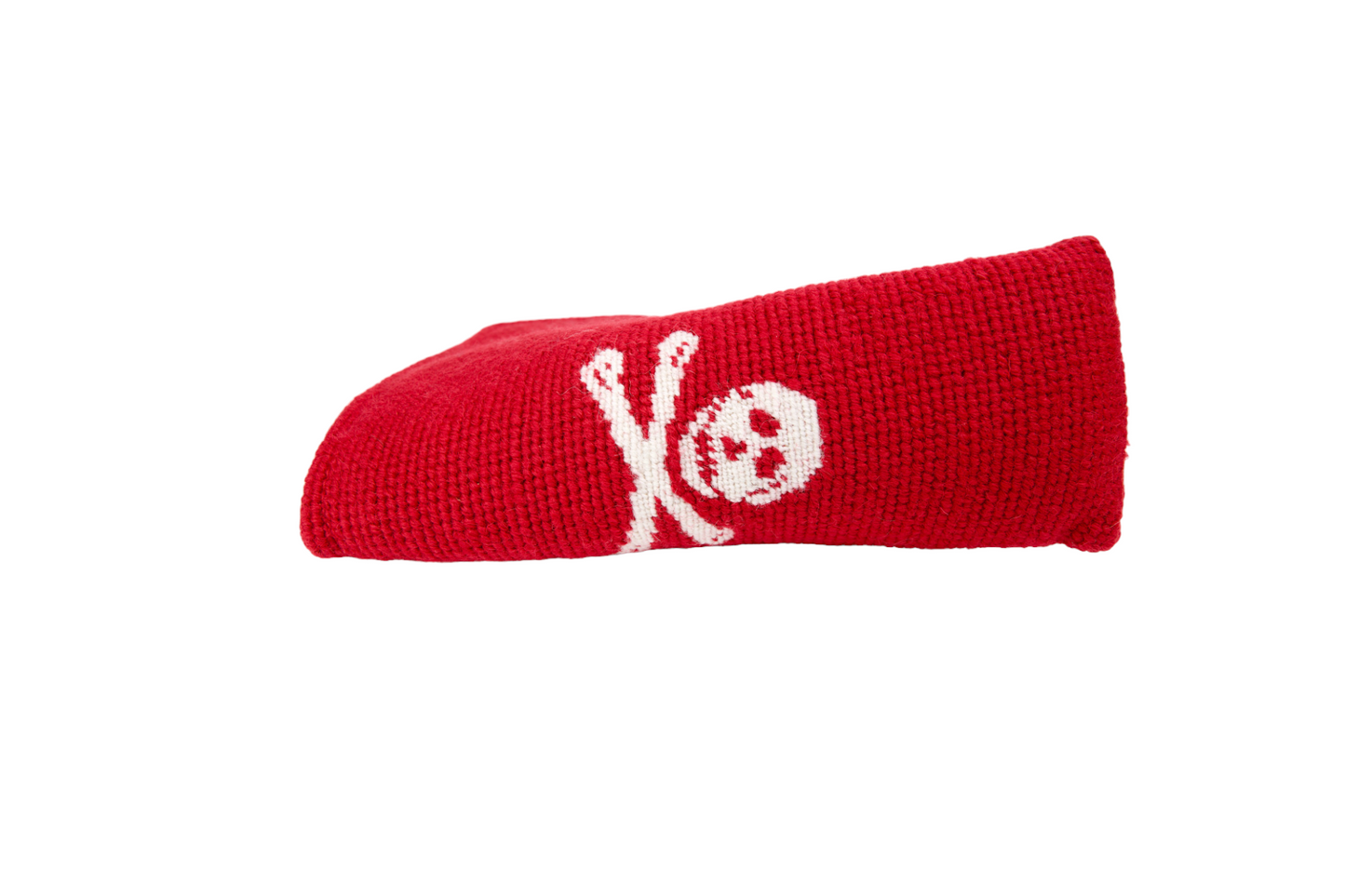 Jolly Roger Red Needlepoint Blade Putter Cover