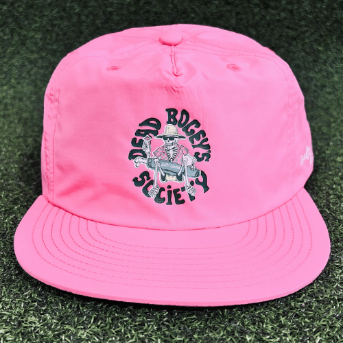 The Dead Bogeys Society Surf Pink Hat