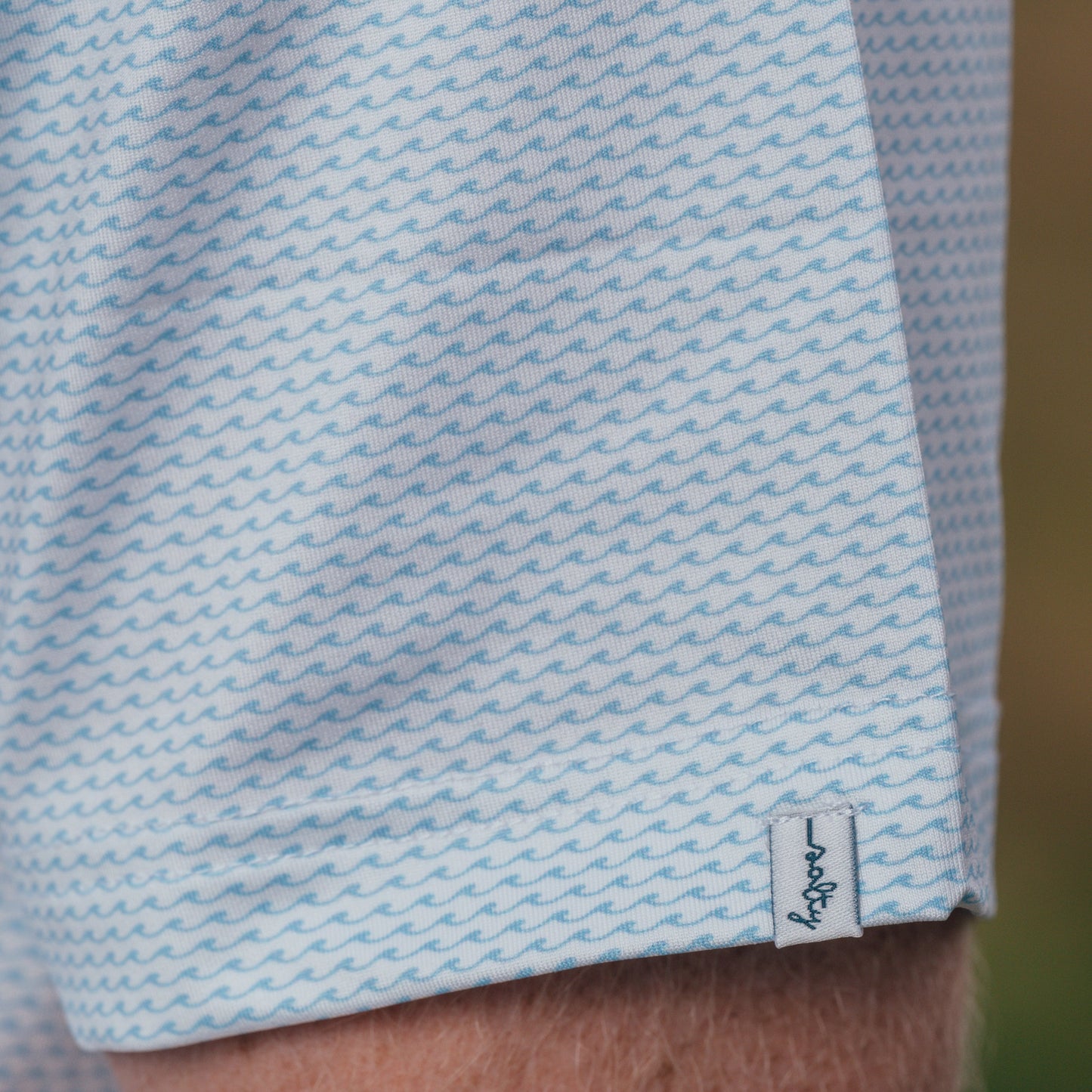 New Wave Polo Sky Blue