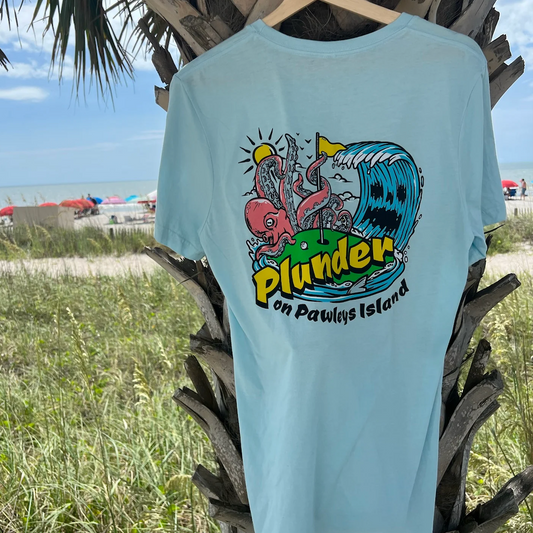 The Plunder on Pawleys Island official tshirt