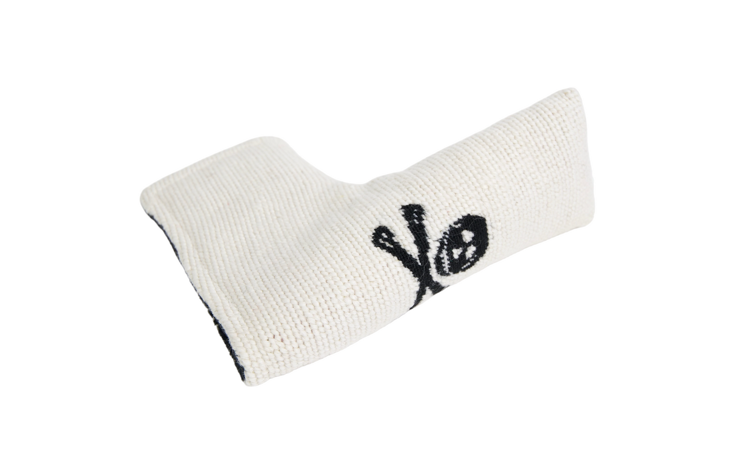 Jolly Roger White/Black Needlepoint Blade Putter Cover