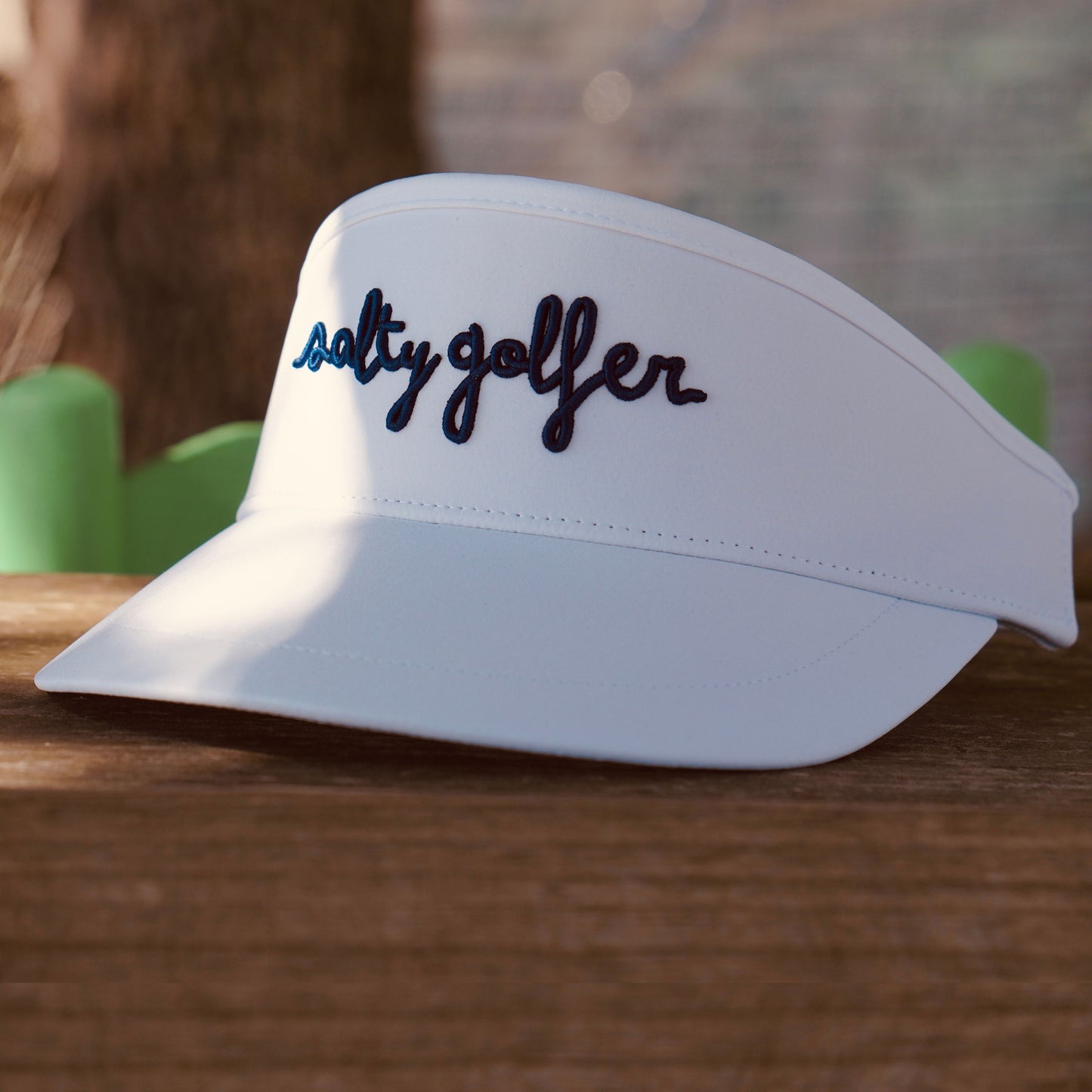 The Salty Golfer High Crown Adjustable Visor