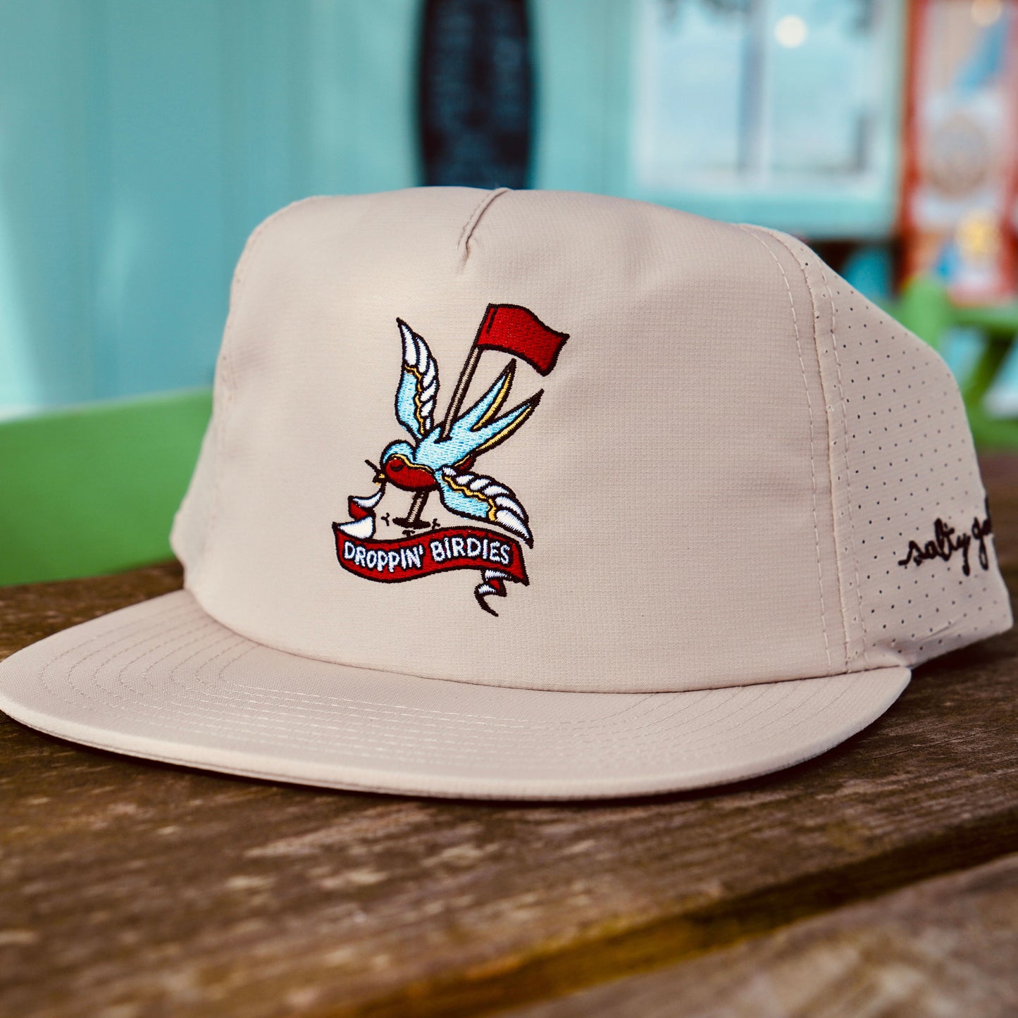 Khaki Droppin' Birdies Hat