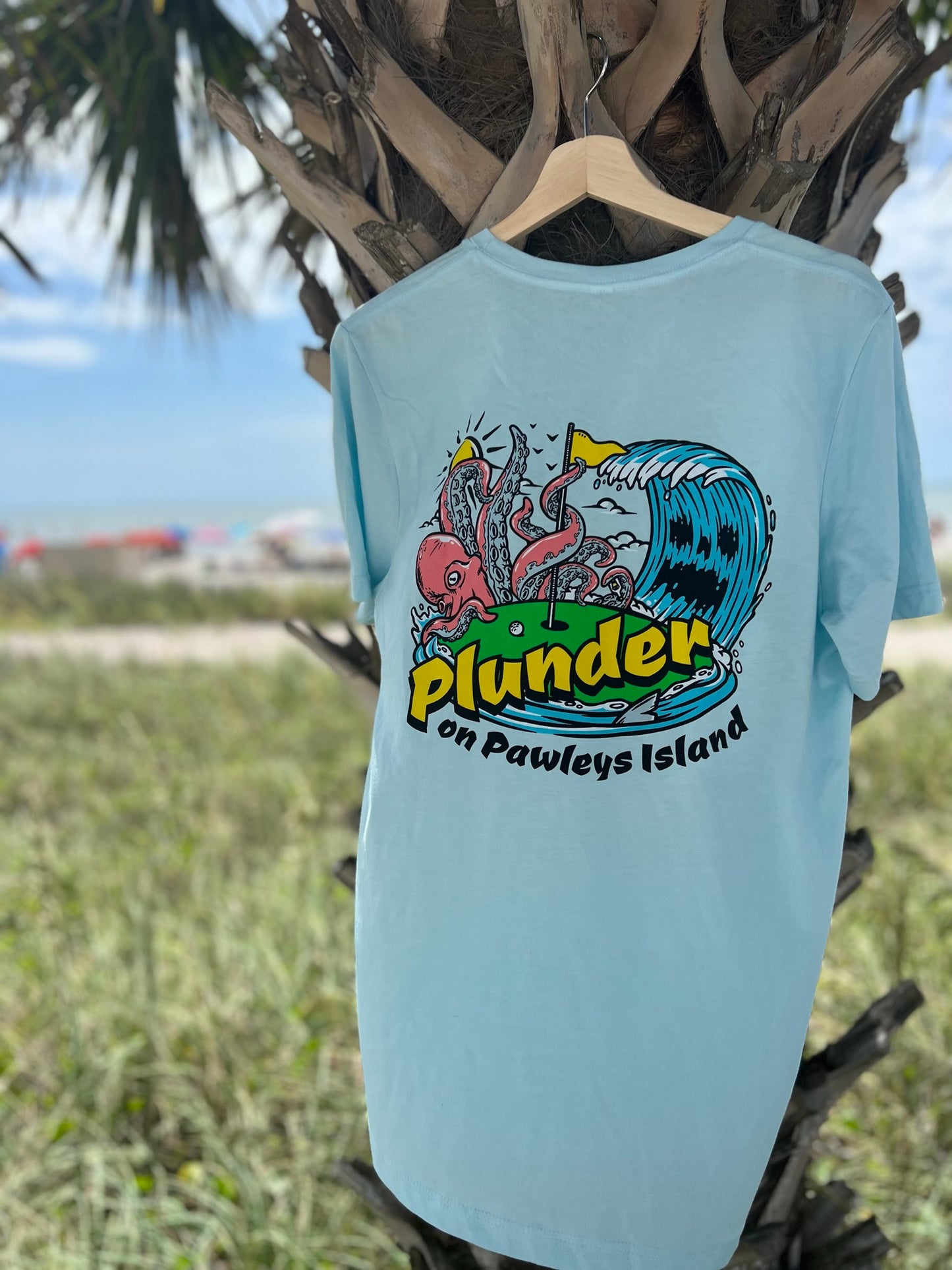 The Plunder on Pawleys Island official tshirt